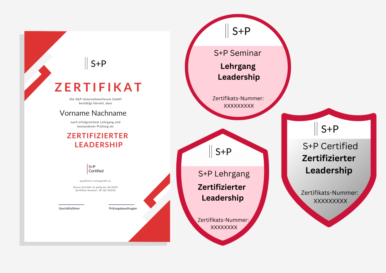 Praxiswissen mit Soforteffekt – S+P Seminare für Fach- & Führungskräfte Leadership