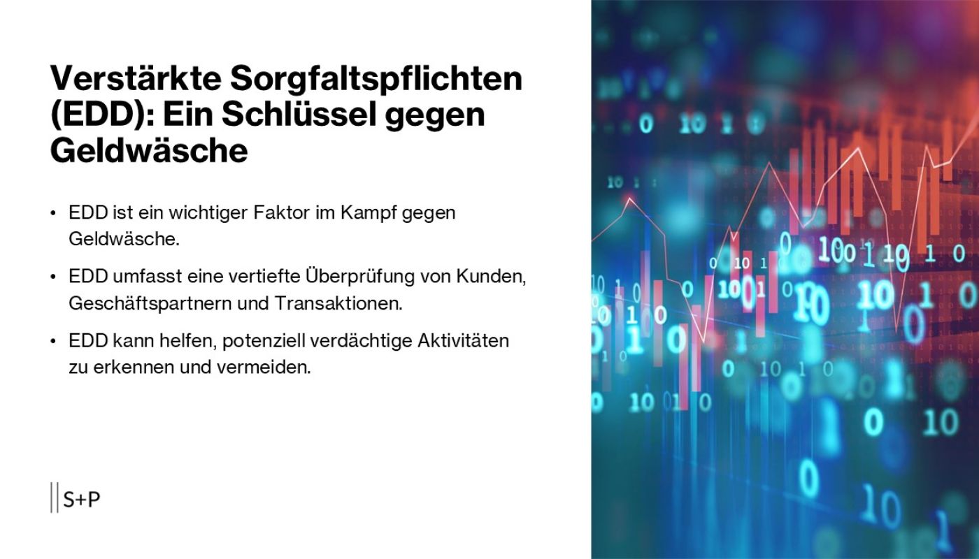 Verstärkte Sorgfaltspflichten (EDD): Effektiver Schutz gegen Geldwäsche und Finanzkriminalität Verstärkte Sorgfaltspflichten (Enhanced Due Diligence, EDD): Ein Schlüssel gegen Geldwäsche