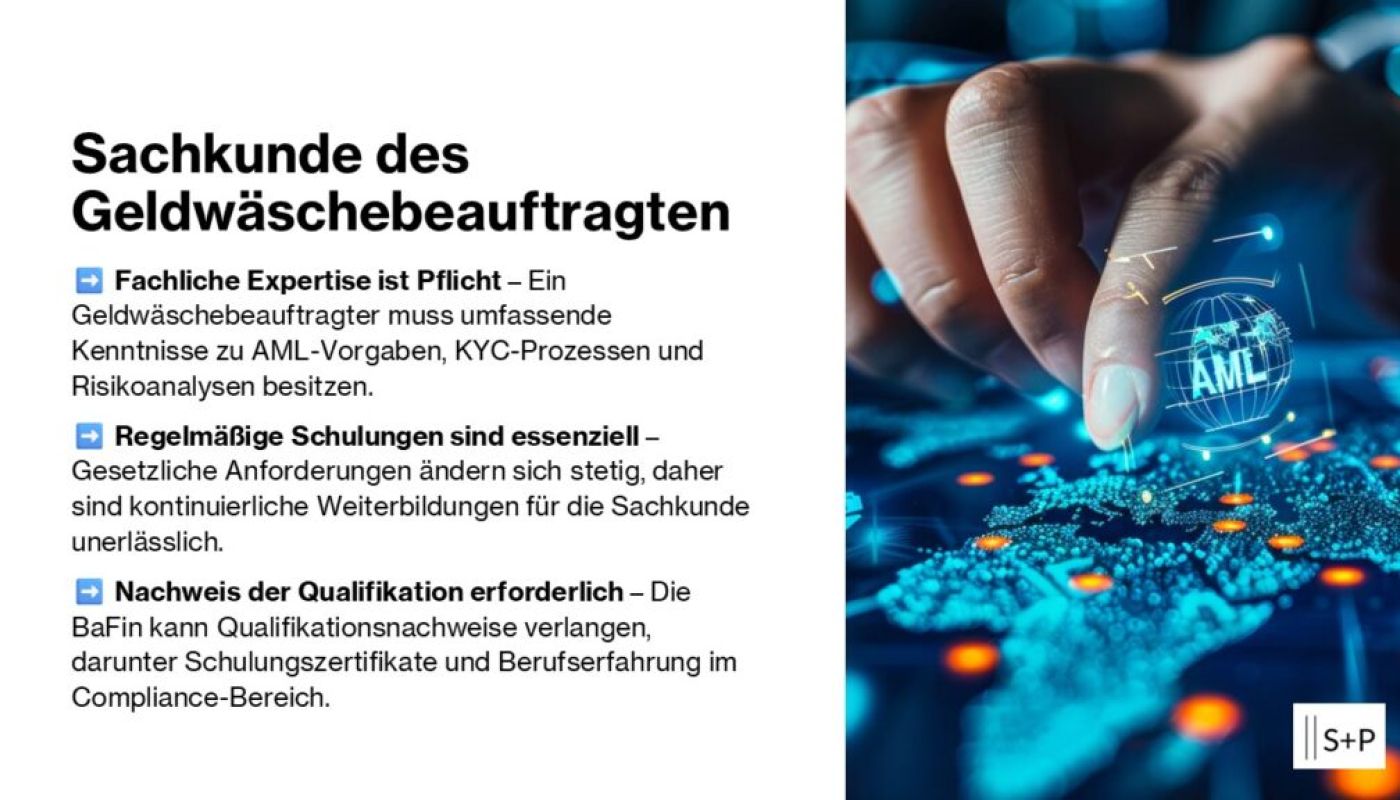 Sachkunde des Geldwäschebeauftragten