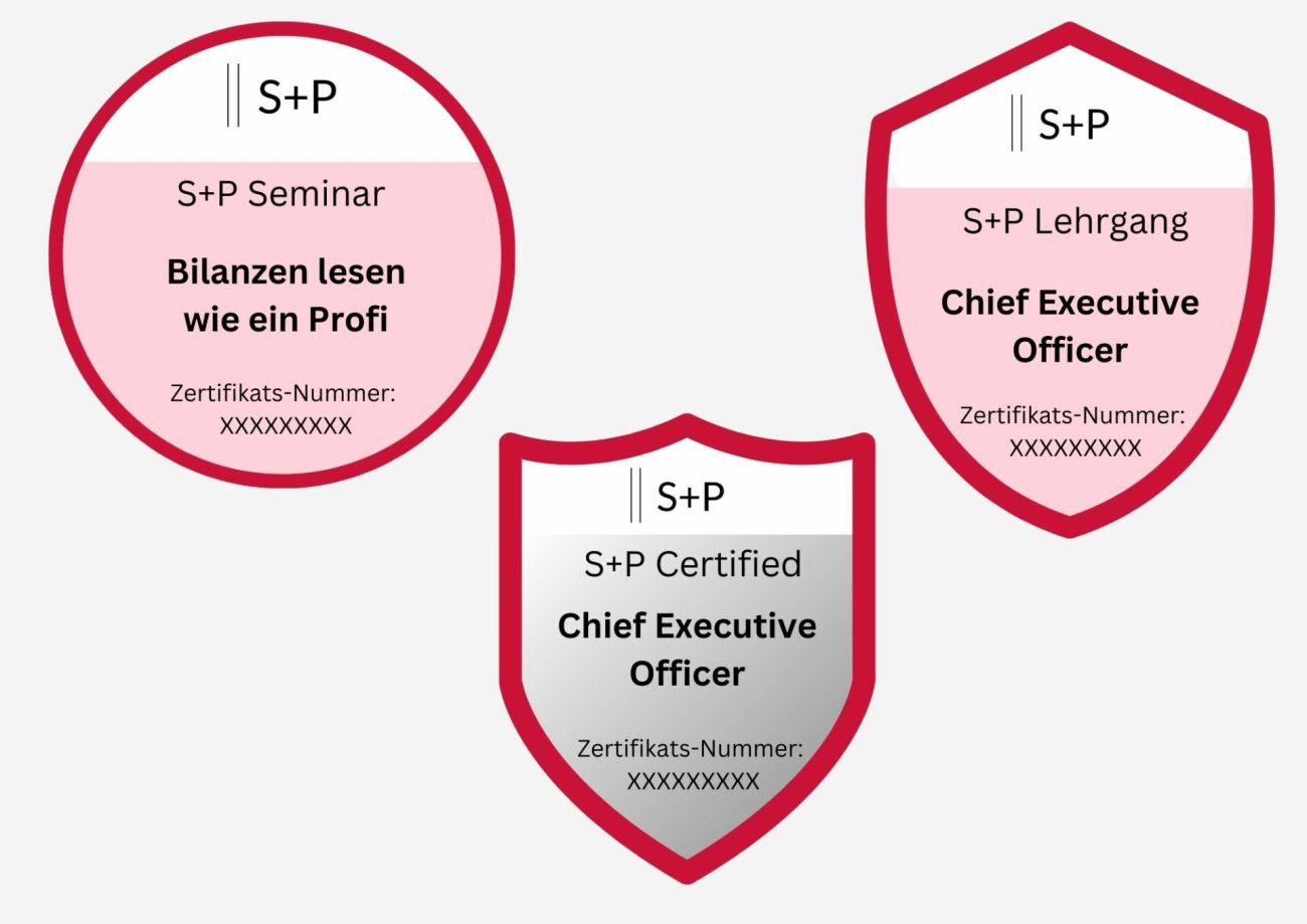 S+P digital Badge