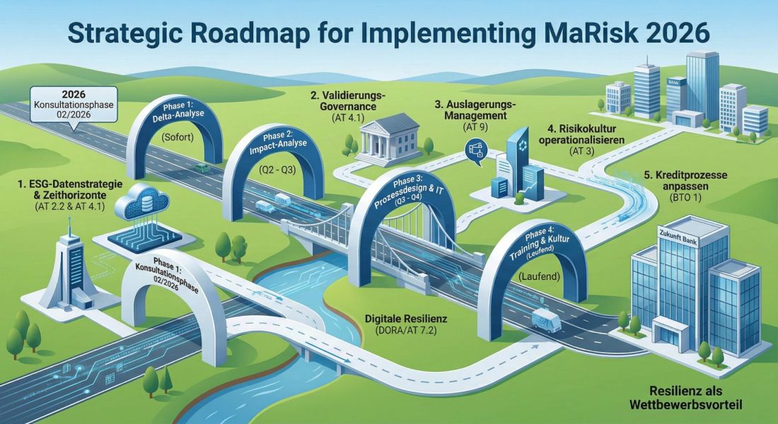 MaRisk 2026 Implementierung: Praxis-Leitfaden & Checkliste 9. MaRisk Novelle Implementierung der MaRisk 2026
