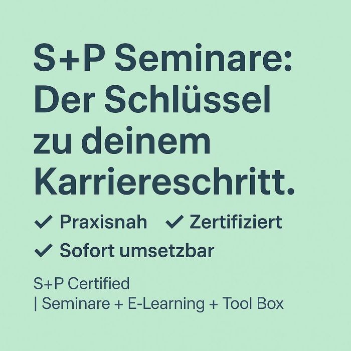 Virtuelle Lernerfolge: Warum Online Seminare die Zukunft der Weiterbildung sind S+P Seminare
