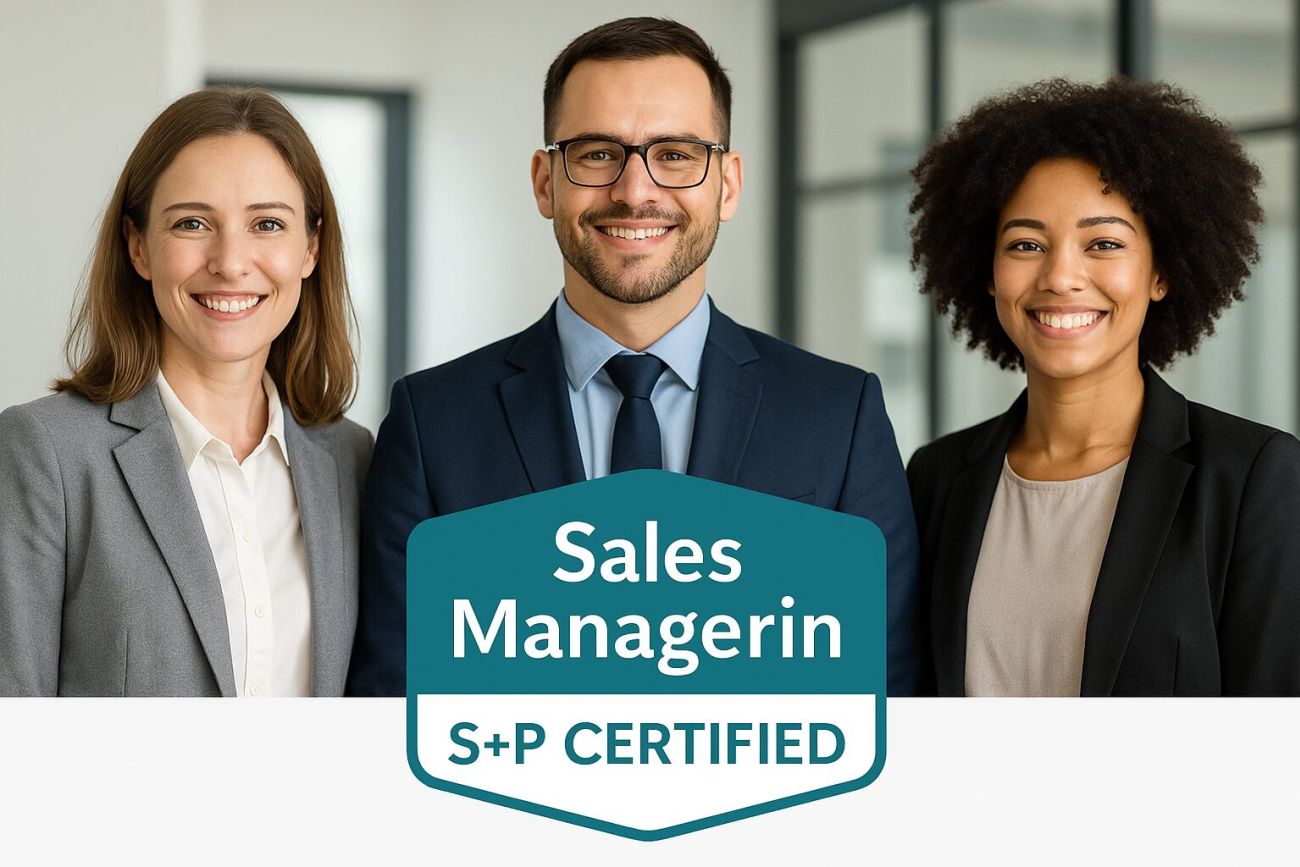 Was sind die Aufgaben eines Vertriebsleiters? Sales Manager - S+P